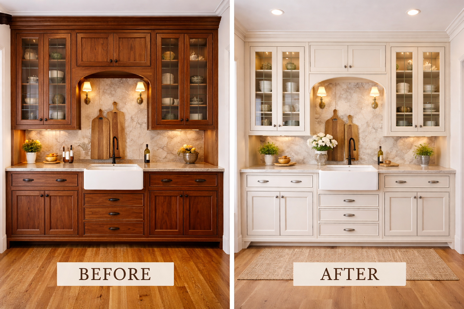 kitchen cabinet painting professional